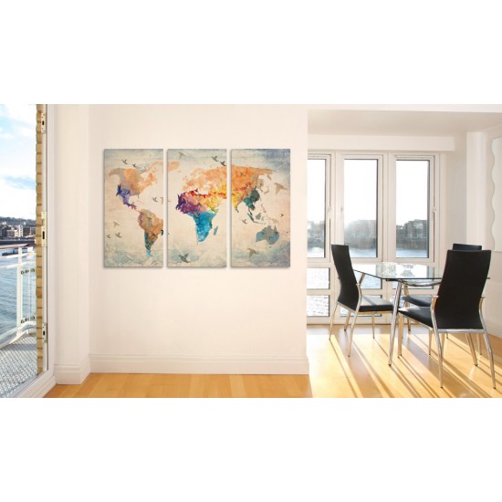 Canvas Print - Free as a bird - triptych