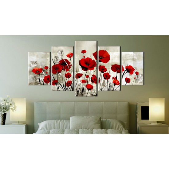 Canvas Print - Scarlet Field