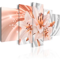 Canvas Print - Coral Lilies