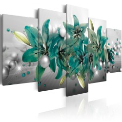 Canvas Print - Turquoise Bouquet