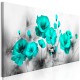 Canvas Print - Turquoise Meadow (1 Part) Narrow