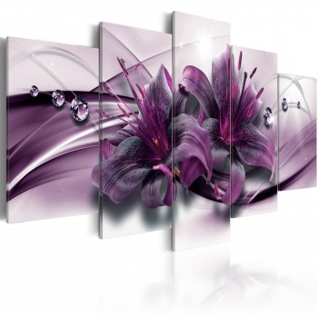 Canvas Print - Violet Lily