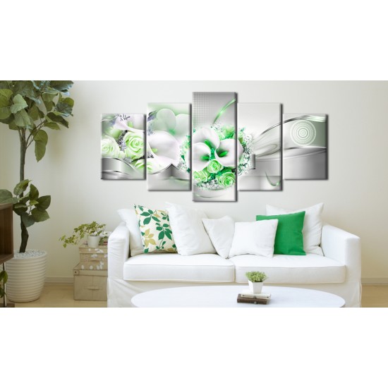 Canvas Print - Emerald Bouquet