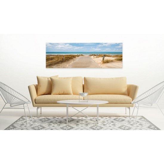 Canvas Print - Windy Beach