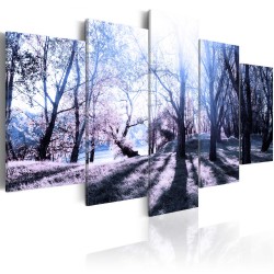 Canvas Print - Autumn glade