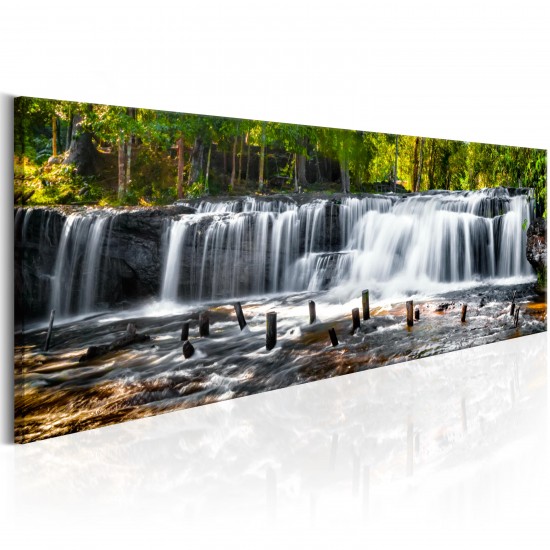 Canvas Print - Fairytale Waterfall 