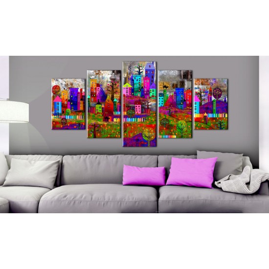 Canvas Print - The City of Expression