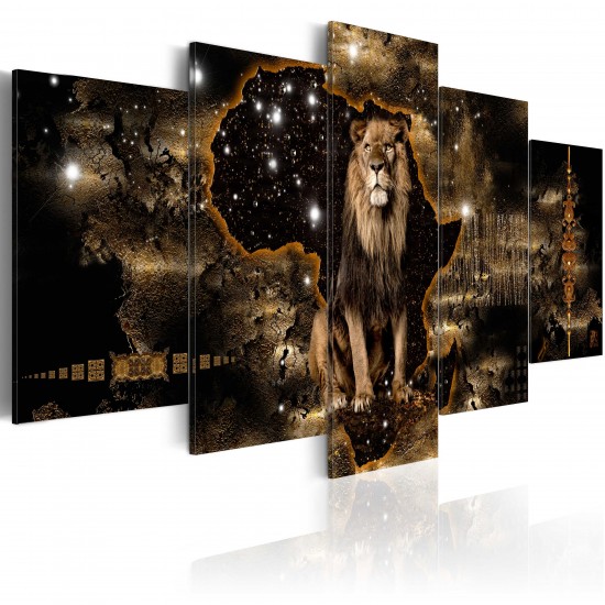 Canvas Print - Golden Lion