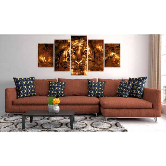 Canvas Print - Golden Tiger