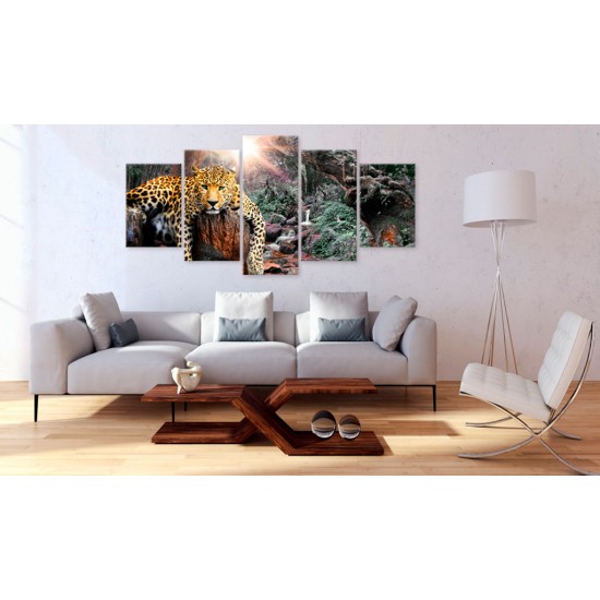 Canvas Print - Leopard Relaxation