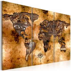 Canvas Print - World in opalescent shades