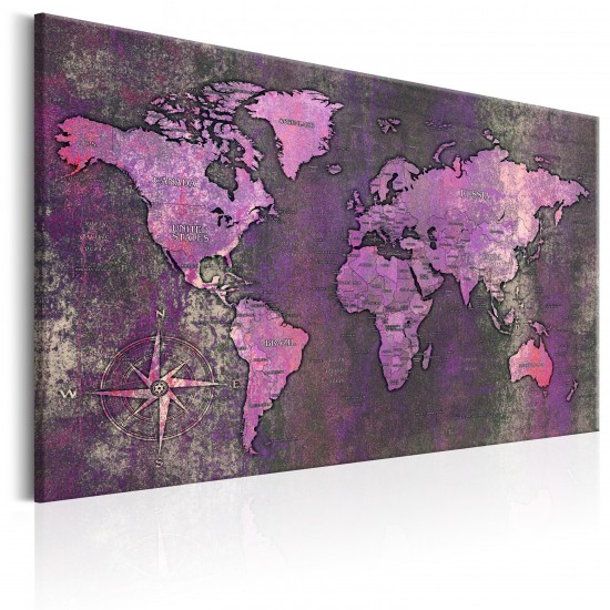 Canvas Print - Amethyst Map