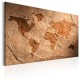 Canvas Print - Paper Map