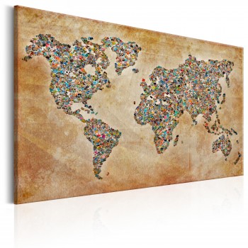 Canvas Print - Postcards from the World