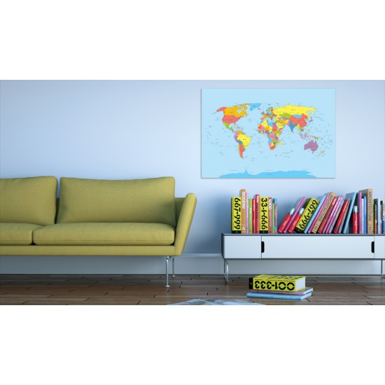 Canvas Print - Rainbow Geography