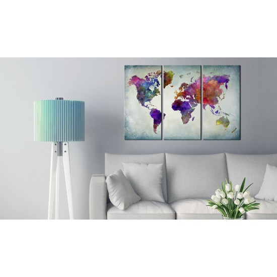 Canvas Print - World in Colors