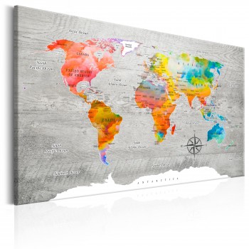 Canvas Print - Multicolored Travels