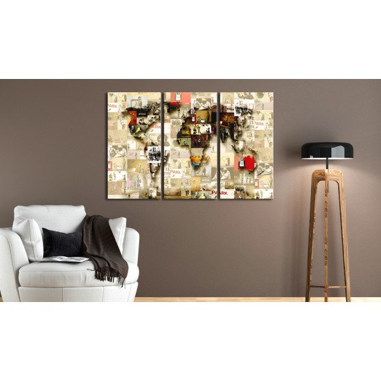 Canvas Print - Graffiti World