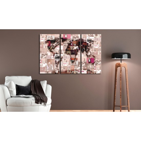 Canvas Print - Banksy Graffiti Collage