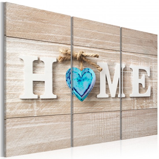 Canvas Print - Home: Blue Love