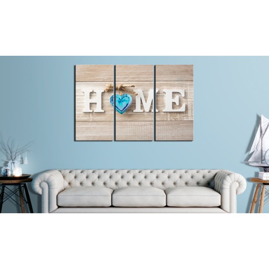 Canvas Print - Home: Blue Love